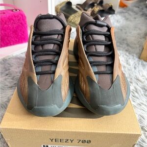 Yeezy 700 Sneakers - Brown and Gray